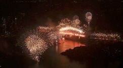 Nowy Rok 2022 powitany w Australii. Spektakularny pokaz fajerwerków w Sydney
