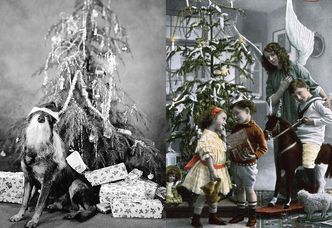 100 lat Bożego Narodzenia na starych zdjęciach...