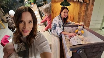 Anna Dereszowska wyjaśnia, dlaczego tak szybko wróciła do pracy po porodzie (WIDEO)