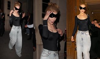Nicole Kidman w drogocennej stylówce od Balenciagi i KOSMICZNYCH okularach przykuwa spojrzenia w Paryżu (ZDJĘCIA)