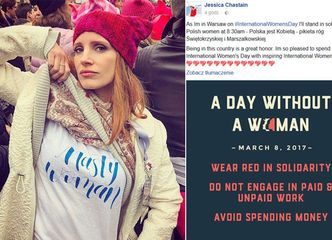 Jessica Chastain weźmie udział w polskim Strajku Kobiet! "Solidaryzuję się z polskimi kobietami"