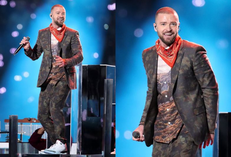 Justin Timberlake wystąpił podczas Super Bowl 2018