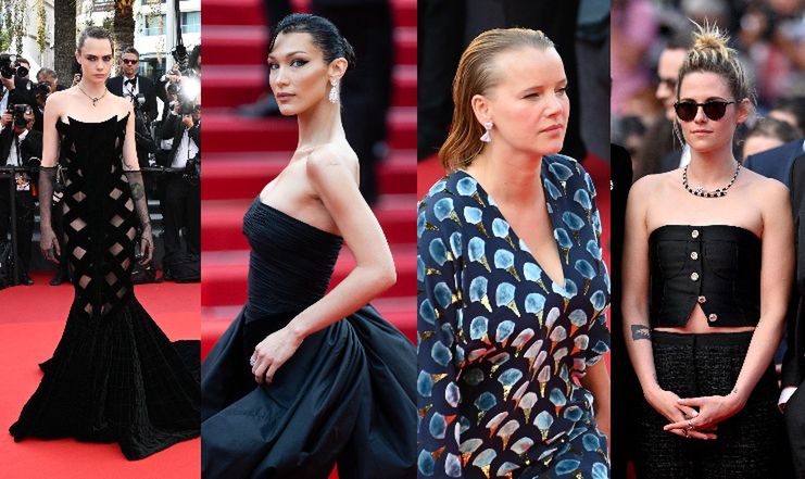 Gwiazdy olśniewają na festiwalu w Cannes: elegancka Joanna Kulig, wytworna Bella Hadid, demoniczna Cara Delevingne... (ZDJĘCIA)