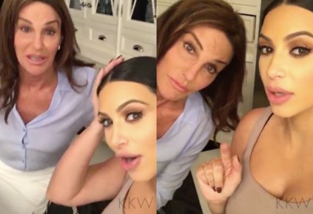 Caitlyn Jenner żali się Kim: "Muszę codziennie nosić makijaż!"