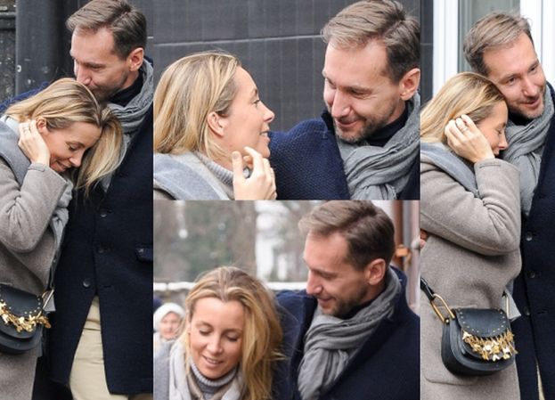 Piotr Kraśko i Karolina Ferenstein całują się na ulicy… (ZDJĘCIA)
