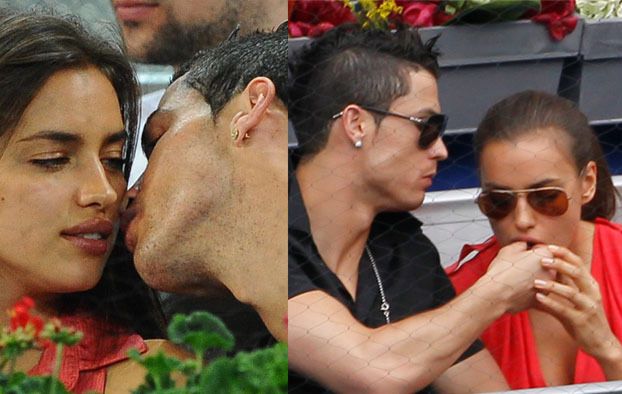 Ronaldo całuje i karmi Irinę Shayk! (ZDJĘCIA)