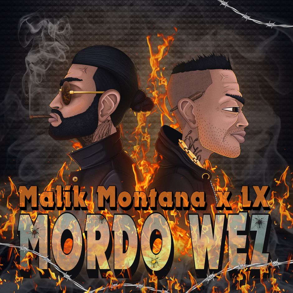 Malik Montana i LX na okładce singla "Mordo weź"