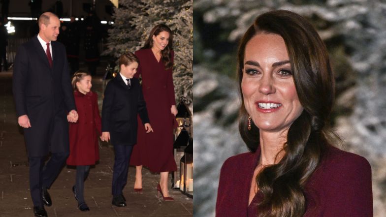 Kate Middleton y el príncipe William brillan en su fiesta de Navidad.  También estuvo el rey Carlos III (fotos)