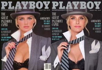 Emerytowane króliczki "Playboya" odtwarzają swoje okładki sprzed lat! Wciąż seksowne? (ZDJĘCIA)