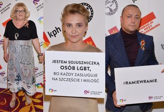 Grodzka, Scheuring-Wielgus i Czesław Śpiewa wspierają Kampanię Przeciw Homofobii (ZDJĘCIA)