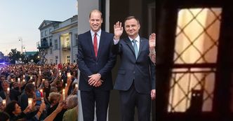 ZDJĘCIA TYGODNIA: Kate i William w Polsce, walka o Sąd Najwyższy i 6,5 tysiąca kryształków na sukni ślubnej Radwańskiej! (ZDJĘCIA)