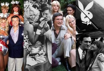 Hugh Hefner i jego "króliczki": Od Marilyn Monroe do... Romana Polańskiego (ZDJĘCIA)