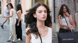 17-letnia córka Moniki Bellucci snuje się po luksusowych butikach w towarzystwie chłopaka (ZDJĘCIA)
