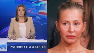 "Wiadomości" TVP znów pomstują na celebrytów. Tym razem na... Katarzynę Warnke: "PSEUDOELITA ATAKUJE POLSKICH BOHATERÓW"
