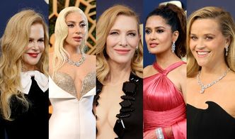Tłum gwiazd na gali SAG Awards: Nicole Kidman, Lady Gaga, Cate Blanchett, Salma Hayek... (ZDJĘCIA)