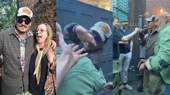 Johnny Depp delektuje się zwycięstwem z gromadą fanów w pubie w Newcastle (ZDJĘCIA)