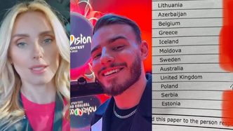 Eurowizja 2022. Ukraińska jurorka pokazuje, że DAŁA POLSCE 10 PUNKTÓW. "Jesteśmy szczerze wdzięczni polskiemu rządowi i ludziom za wszystko, co dla nas robią"