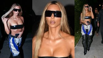 Świeżo upieczona rozwódka Kim Kardashian podbija Miami w skąpym topie (ZDJĘCIA)