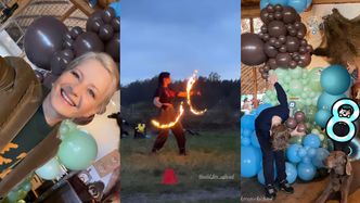Małgorzata Kożuchowska wyprawiła synowi bogatą imprezę z okazji ÓSMYCH urodzin: skoki na bungee, pokazy pirotechniczne i masa gości (FOTO)