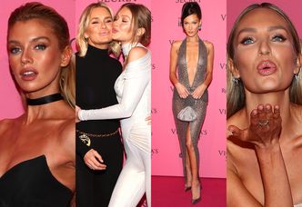 Modelki Victoria's Secret bawią się na after party: siostry Hadid z mamą, Winnie Harlow, Stella Maxwell... (ZDJĘCIA)