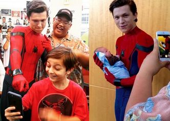 Aktorzy ze "Spider-Mana" odwiedzili szpital dla dzieci! (FOTO)