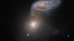 Kolizja galaktyk. Niezwykłe ujęcie Teleskopu Hubble’a