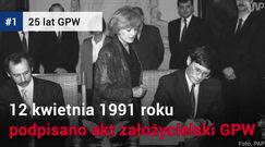 Warszawska giełda skończyła 25 lat
