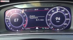 Volkswagen Golf GTI 2.0 TSI 245 KM (AT) - pomiar zużycia paliwa