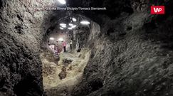 Zdjęcia niedawno odkrytego systemu tuneli pod Zamkiem w Olsztynie