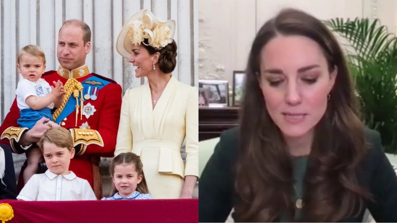 "Wyczerpana" Kate Middleton żali się na opiekę nad dziećmi podczas lockdownu: "Musiałam robić to, w czym dotąd POMAGALI NAM INNI"