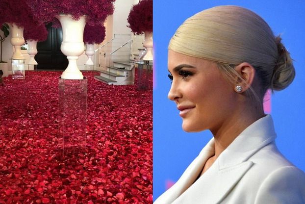 Kylie Jenner świętuje 22. urodziny na Instagramie. Travis Scott zasypał jej dom płatkami róż...