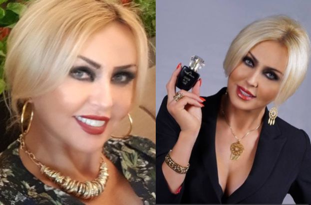 Teresa Werner próbuje na wizji sprzedać autorskie perfumy Sławomirowi i Kajrze: "Są nowe zapachy: "Wojownik dnia" i "Nocny kochanek""