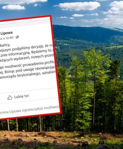 Gmina Lipowa zablokowała komentarze na Facebooku. Wszystko przez niewygodne pytania
