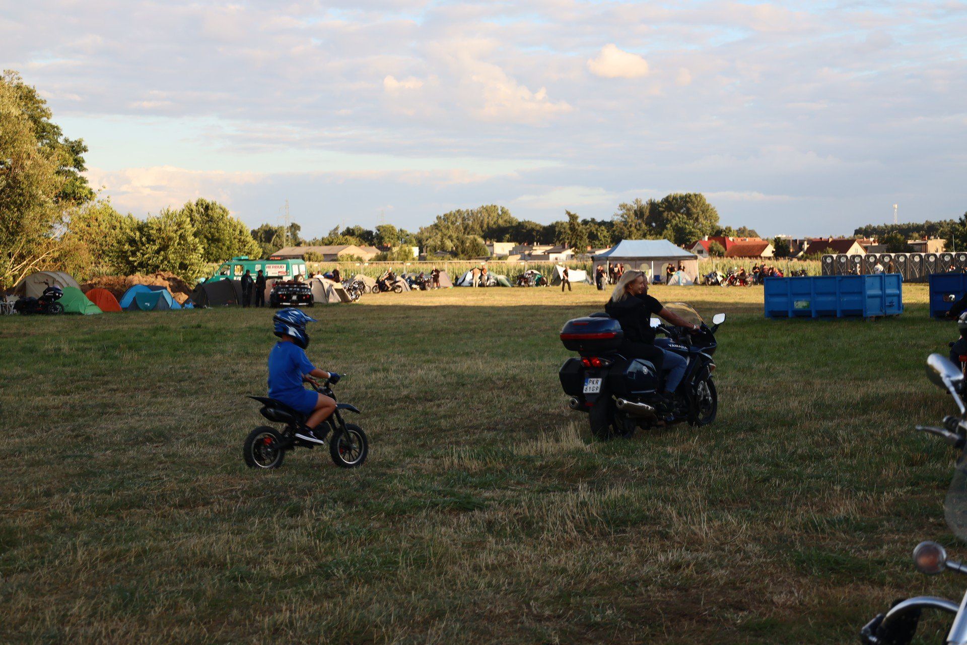 W piątek, 22 sierpnia rozpoczął się na krotoszyńskim Błoniu XXXVII Zlot Motocykli Ciężkich i Weteranów
