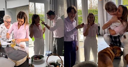 Perfekcyjna Wielkanoc w luksusowej willi Małgorzaty Rozenek. Gwiazda zadbała o każdy szczegół, ale nie zabrakło też świetnej zabawy