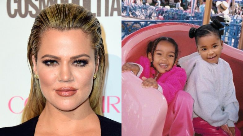 Khloe Kardashian w końcu przyznała, że WKLEIŁA zdjęcie czteroletniej córki do relacji z Disneylandu