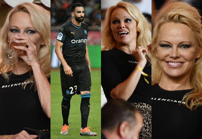 Pamela Anderson kibicuje kochankowi na meczu w Monako