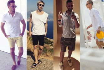 Szorty męskie - trendy na lato
