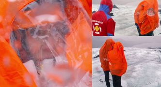 TYLKO U NAS! Majdany na islandzkim lodowcu: "Czy mam tutaj umrzeć?"