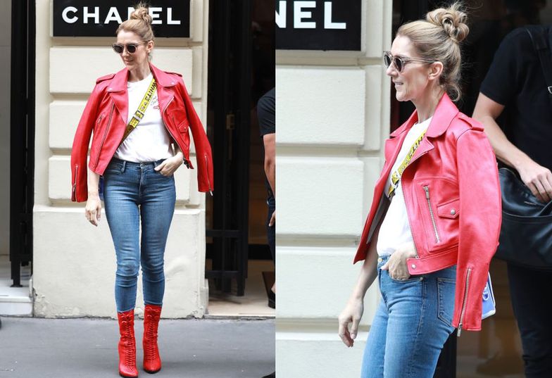 Celine Dion idzie na zakupy do butiku Chanel