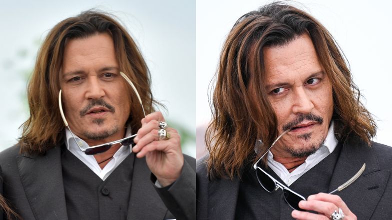 Johnny Depp bryluje na festiwalu w Cannes. Fani zwrócili uwagę na uśmiech aktora: "Jego zęby popsuły mój nastrój" (ZDJĘCIA)