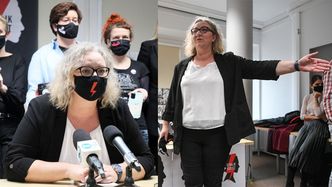 Marta Lempart wyprosiła dziennikarzy TVP z konferencji Strajku Kobiet: "Wypie***lać!"