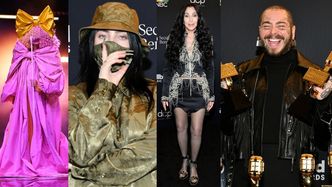 Plejada gwiazd na gali Billboard Music Awards: Billie Eilish w maseczce, zgrabne nogi 74-letniej Cher i zakamuflowana Sia (ZDJĘCIA)