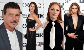 Gwiazdy na Tribeca Film Festival: dojrzały Antonio Banderas, szykowna Penelope Cruz, odmieniona Jessica Chastain... (ZDJĘCIA)
