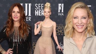 Critics Choice Awards. Zatrzęsienie gwiazd na czerwonym dywanie: Julia Roberts, Cate Blanchett, Anya Taylor-Joy i INNI (ZDJĘCIA)