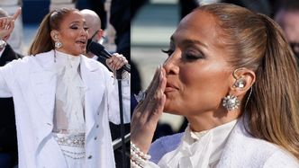 Jennifer Lopez śpiewa na inauguracji Joe Bidena. Zwróciła się do zgromadzonych po hiszpańsku (ZDJĘCIA)