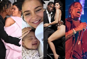 Kylie Jenner i Travis Scott ROZSTALI SIĘ! Przypominamy historię ich burzliwej miłości: ciąża, wspólne tatuaże i tajemniczy kochankowie (ZDJĘCIA)