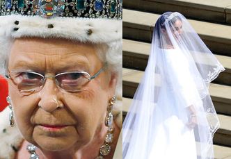 Suknia ślubna Meghan nie podobała się królowej Elżbiecie? "Była ZASKOCZONA"
