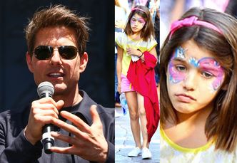 Tom Cruise nie widział córki od... 1346 dni! "Nie uwzględnia odwiedzin Suri w kalendarzu"