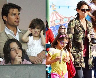 Tom Cruise nie widział swojej córki... od trzech lat! "Scjentolodzy WYPRALI MU MÓZG"